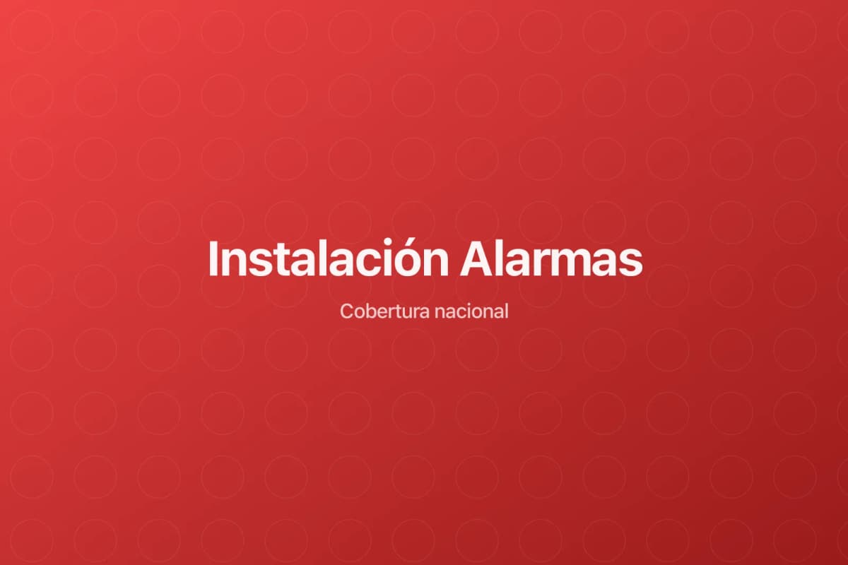 Instalación Alarmas en Cuenca